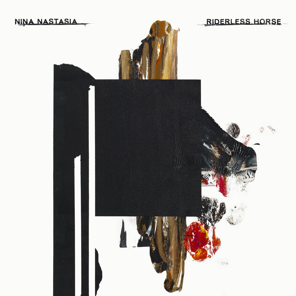 the album cover for Nina Nastasia - Riderless Horse [Colored Vinyl] [Clear Vinyl] (Wht) (Can)