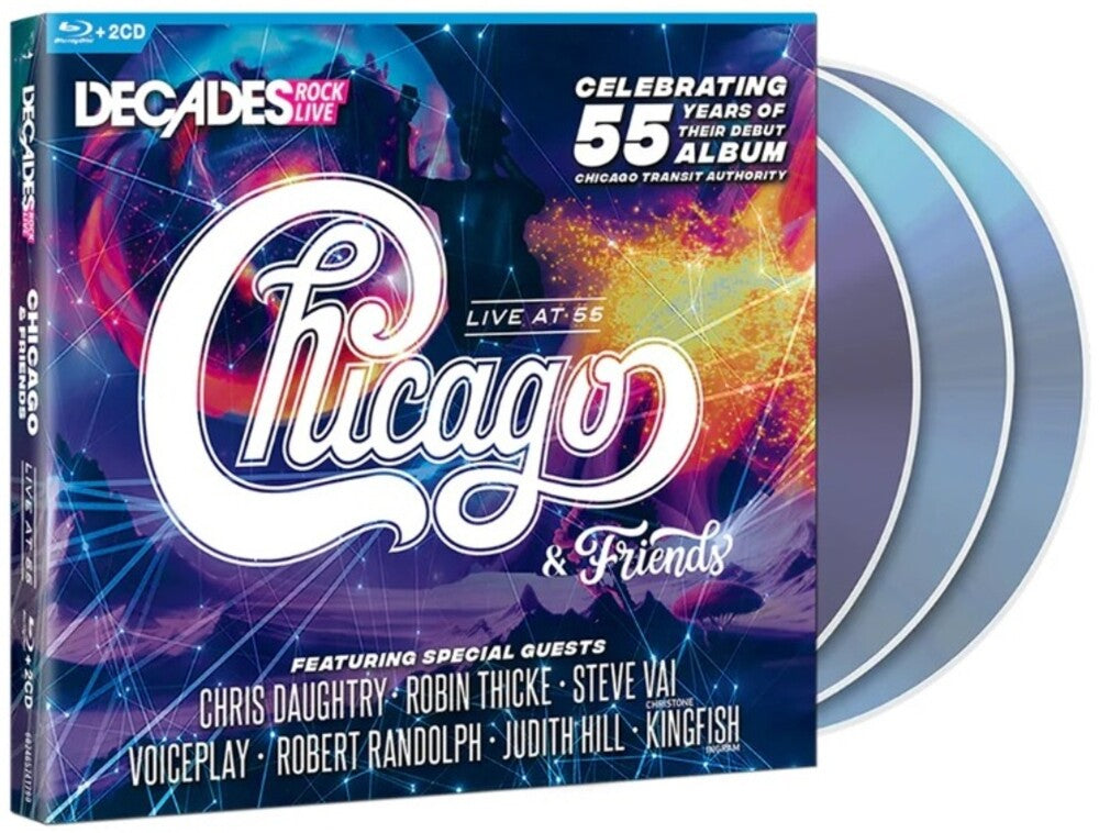 the album cover for Chicago & Friends - Live At 55 (Wbr)