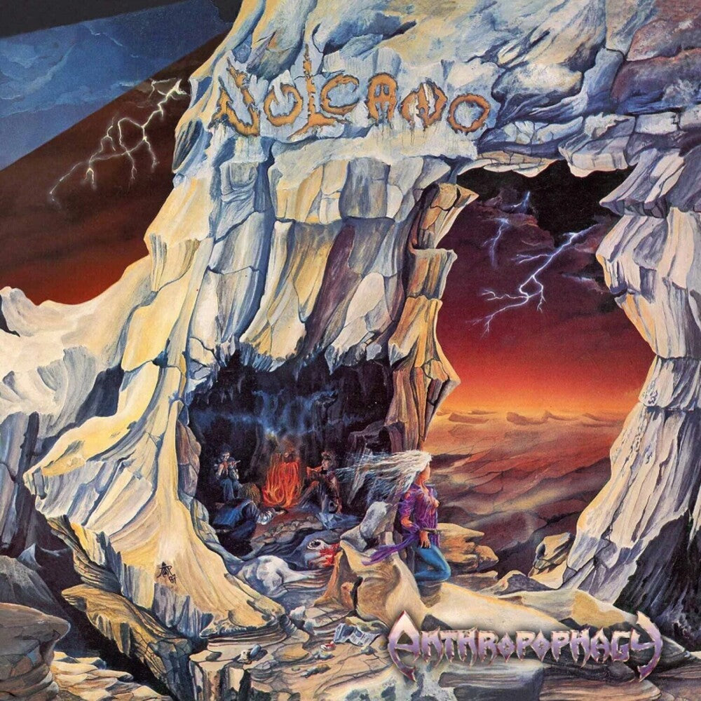 the album cover for Vulcano - Anthropophagy