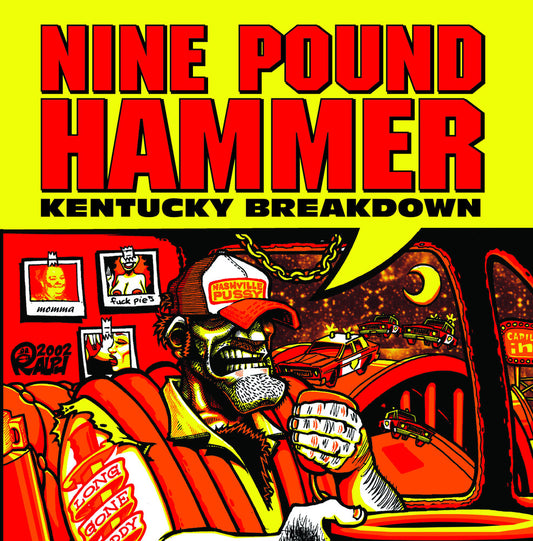 the album cover for Nine Pound Hammer - Kentucky Breakdown (Blk) (Bonus Track) [Colored Vinyl]