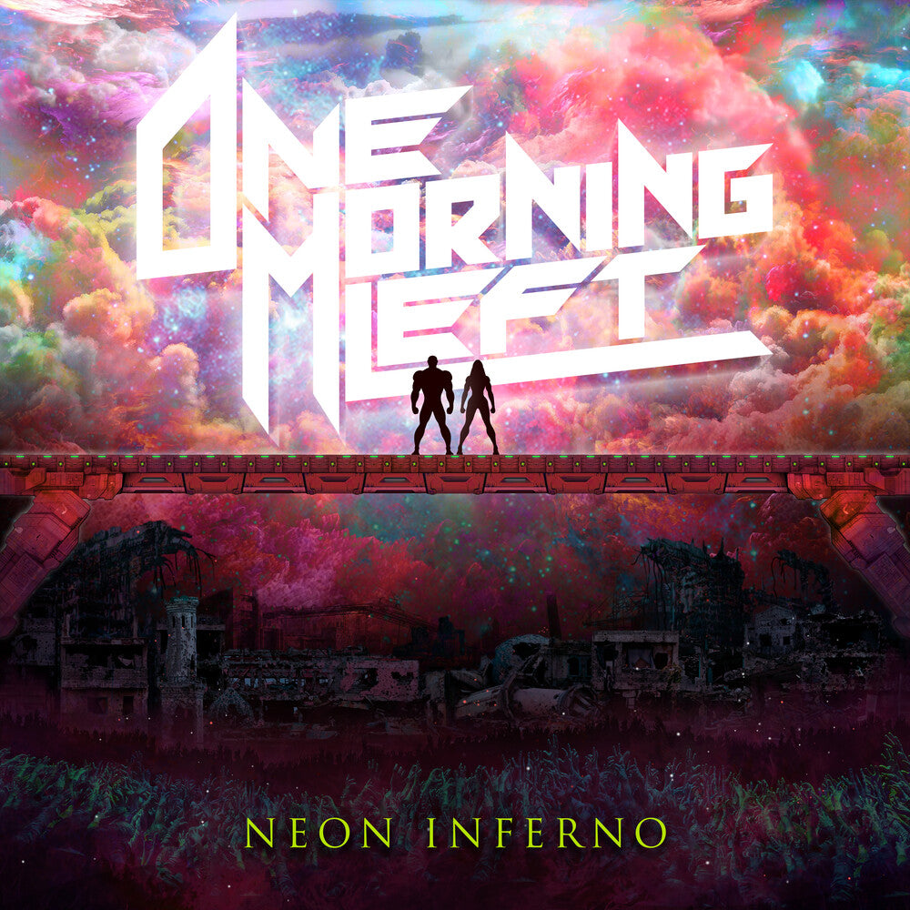 the album cover for One Morning Left - Neon Inferno [Colored Vinyl] [Limited Edition] (Pnk)