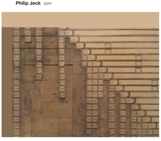 the album cover for Philip Jeck - Rpm