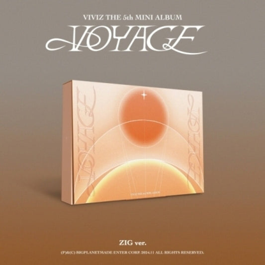 the album cover for Viviz - Voyage (W/Book) (Post) (Stic) (Pcrd) (Phob) (Phot)