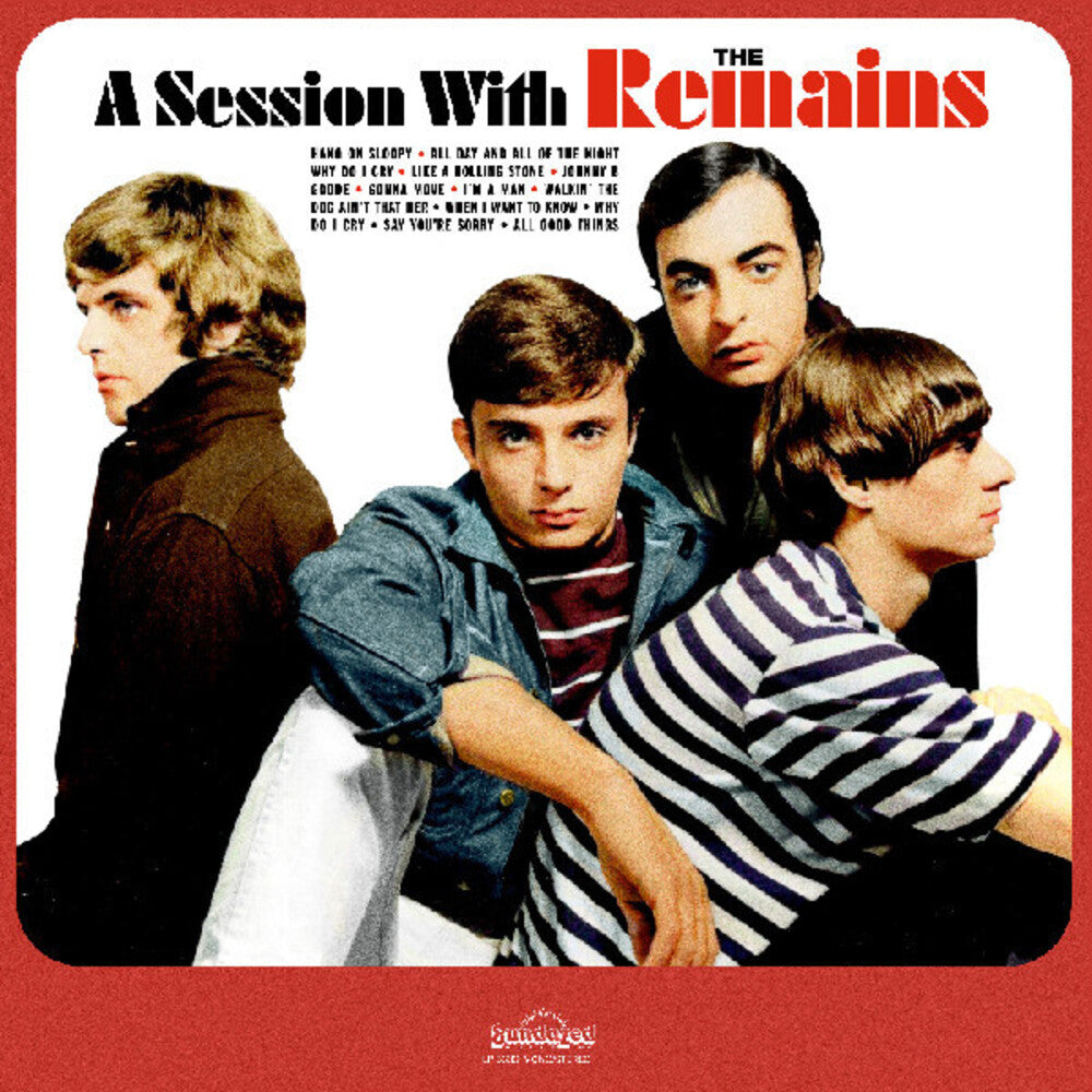 the album cover for Remains - Session With The Remains