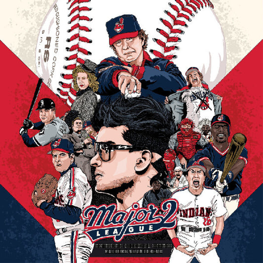 the album cover for Major League 2 / Original Soundtrack & Score (Dlx) - Major League 2 / Original Soundtrack & Score [Deluxe]