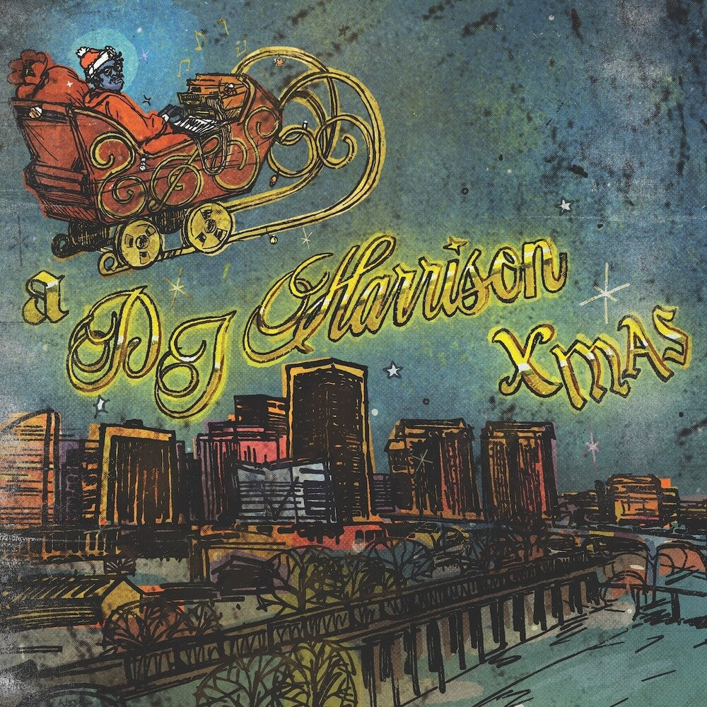 the album cover for DJ Harrison - A DJ Harrison Xmas [LP]