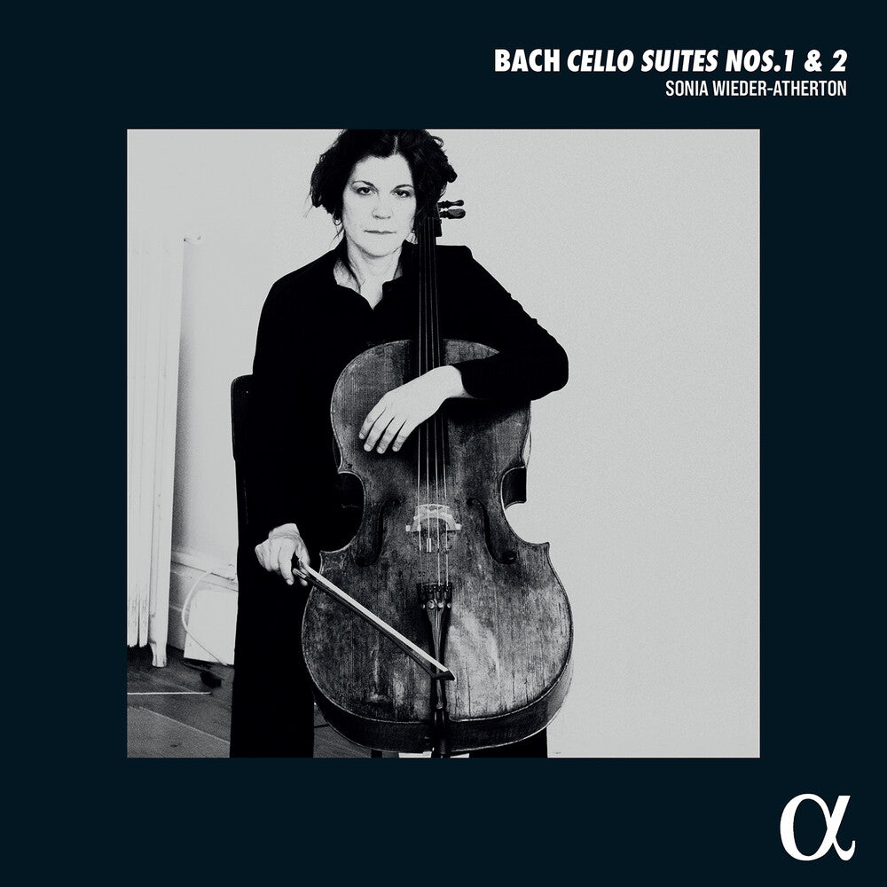 the album cover for J Bach .S. / Wieder-Atherton - Cellos Suites Nos. 1 & 2