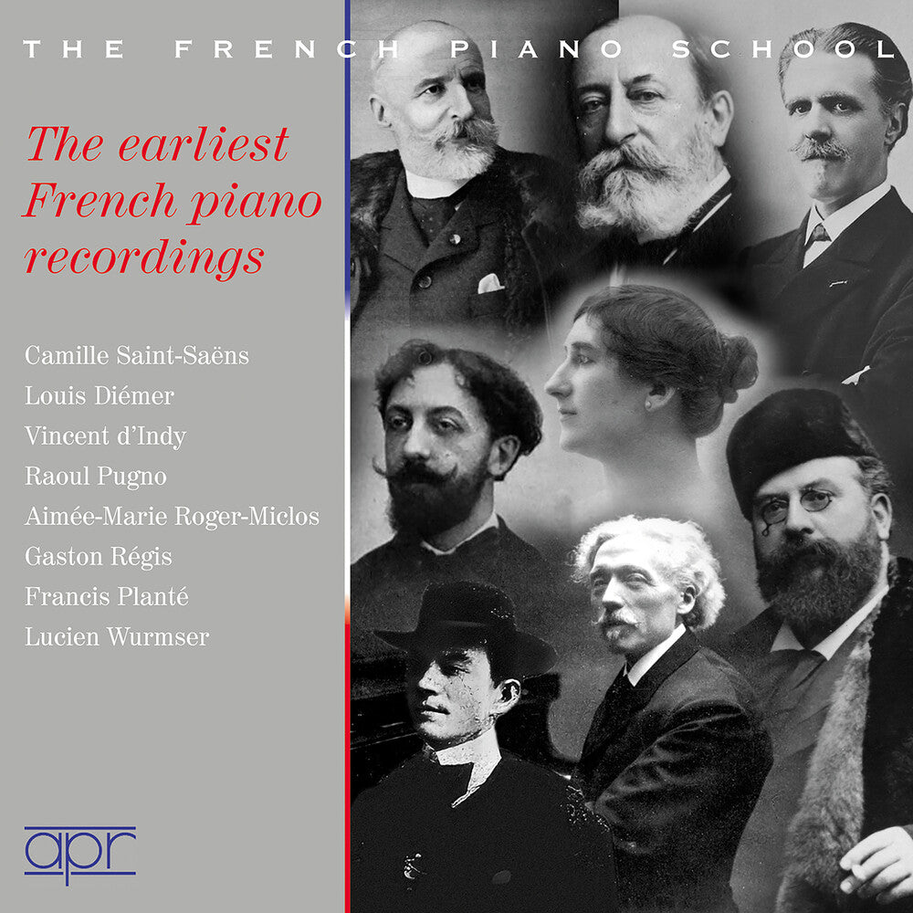 the album cover for Berlioz / Boccherini / Diemer - Earliest French Piano Recordings