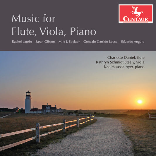 the album cover for Angulo / Laurin / Daniel - Music for Flute Viola Piano