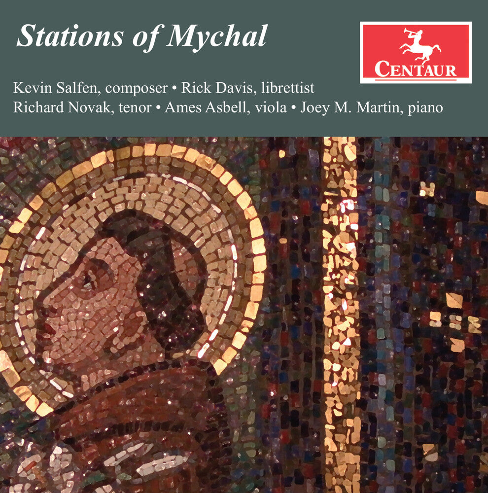 the album cover for Salfen / Novak / Asbell - Stations Of Mychal