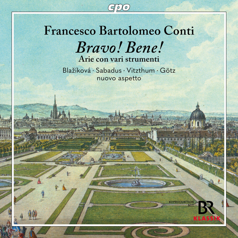 the album cover for Conti / Sabadus / Vitzthum - Bravo Bene Arie Con Varie Strumenti