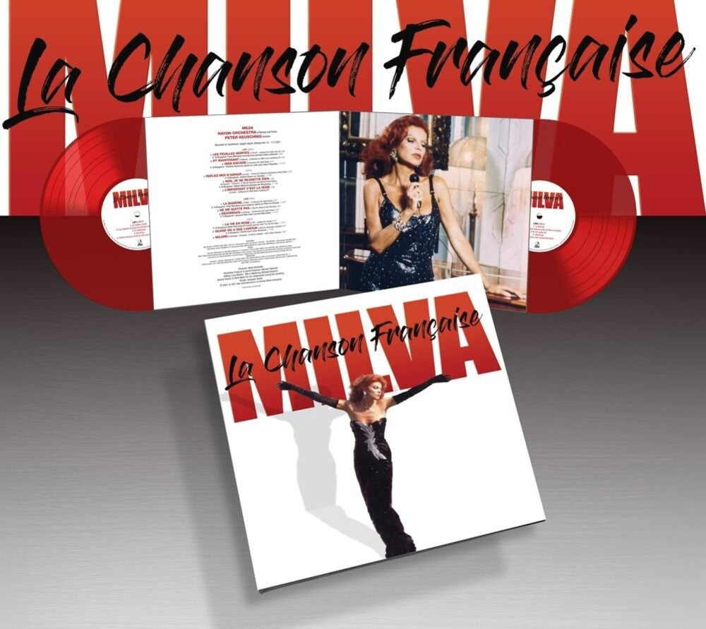 the album cover for Milva - La Chanson Francaise