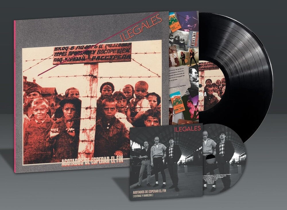the album cover for Ilegales - Agotados De Esperar El Fin