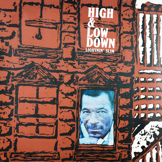 Lightnin Slim - High & Low Down - Blue & Grey Smoke Colored Vinyl [LP]