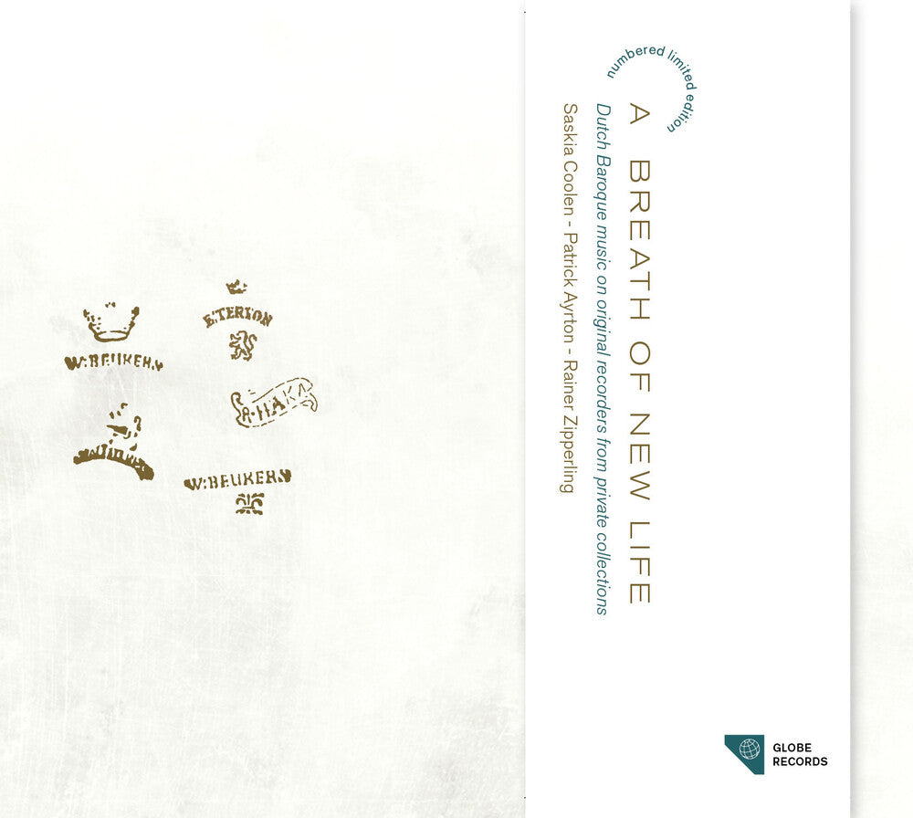 the album cover for Saskia Coolen - Wassenaer: A Breath Of New Life