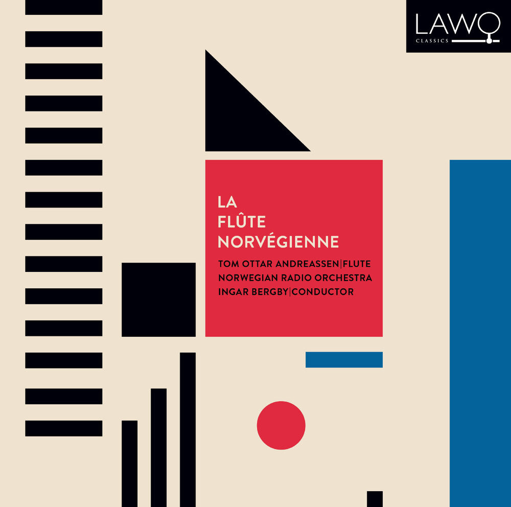 the album cover for Tom Ottar Andreassen - La Flute Norvegienne