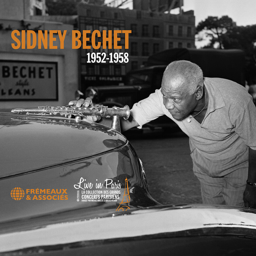 the album cover for Sidney Bechet - Live In Paris 1952-1958
