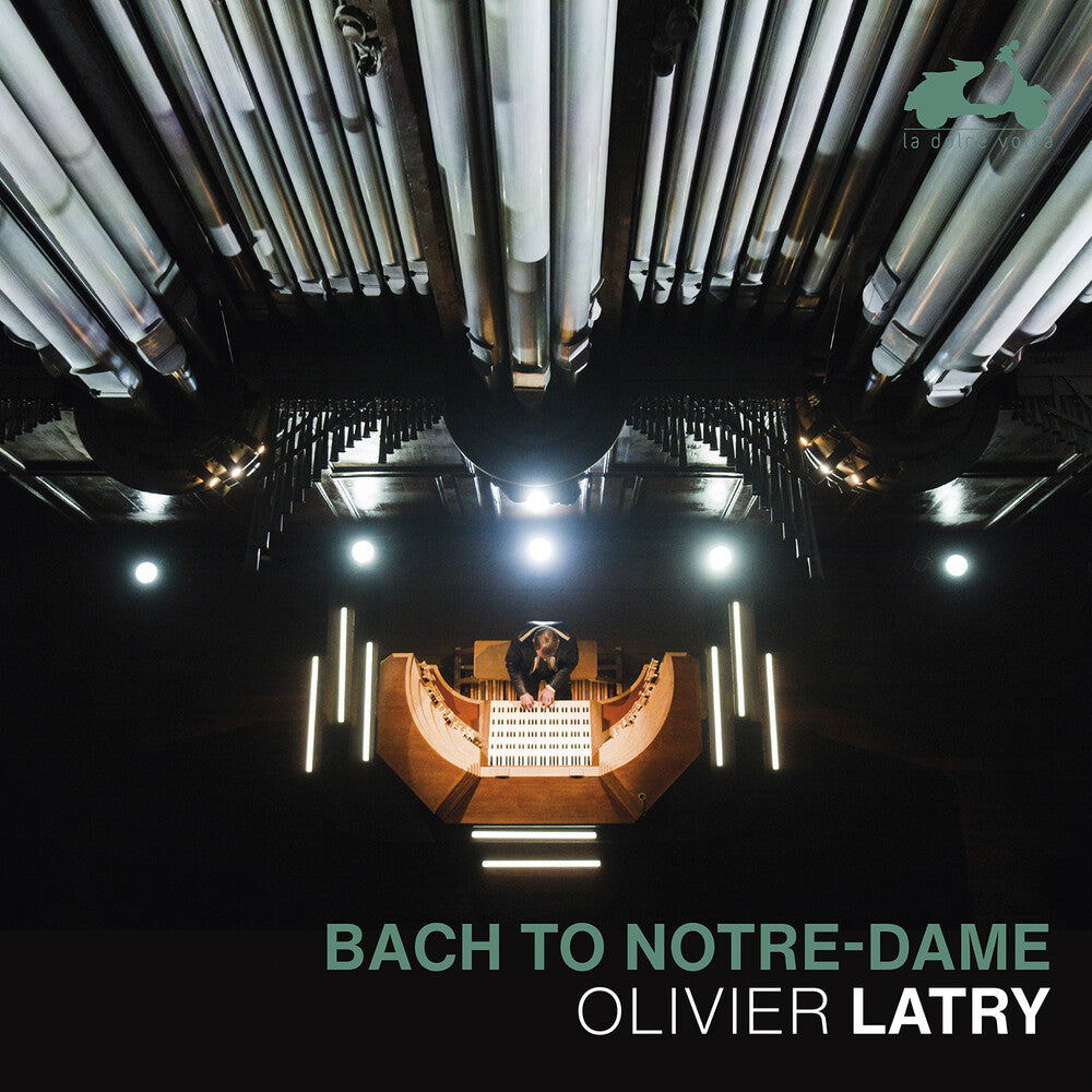 the album cover for J Bach .S. / Latry - Bach To Notre-Dame