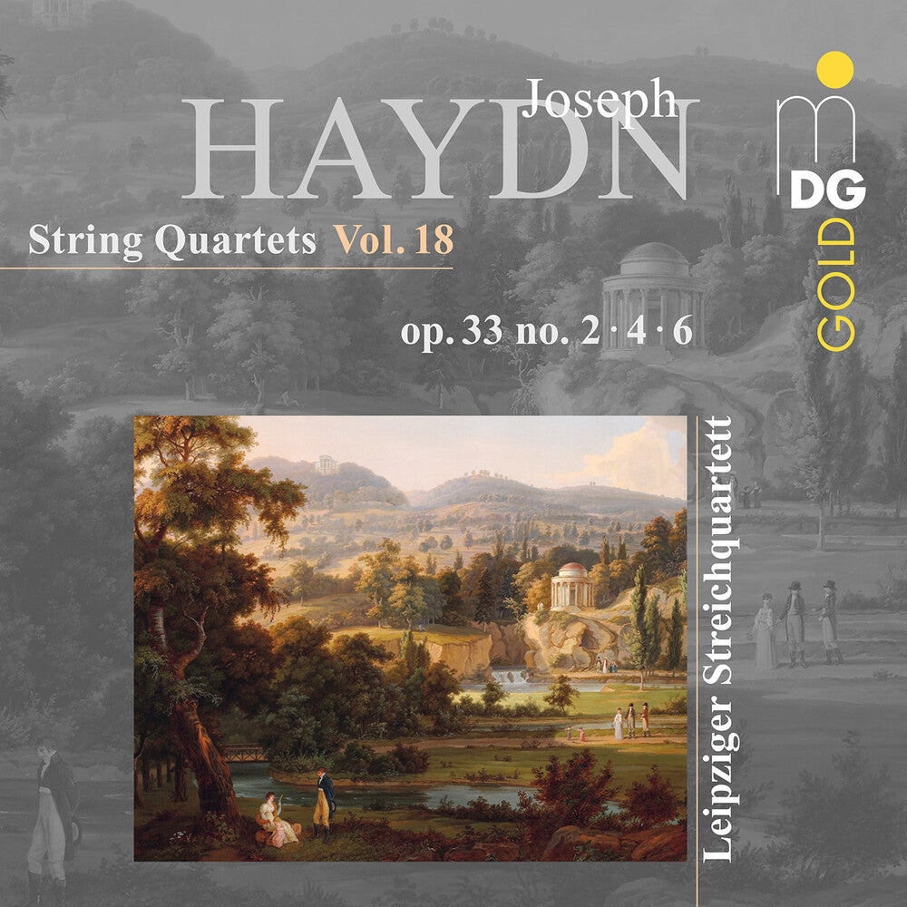 the album cover for Haydn / Leipziger Streichquartett - String Quartets Vol. 18