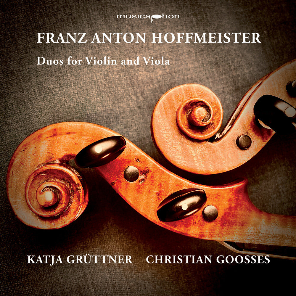 the album cover for Hoffmeister / Gruttner / Goosses - Duos For Violin & Viola