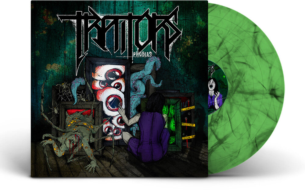 Traitors - Phobias [Indie Exclusive green and black marble LP]