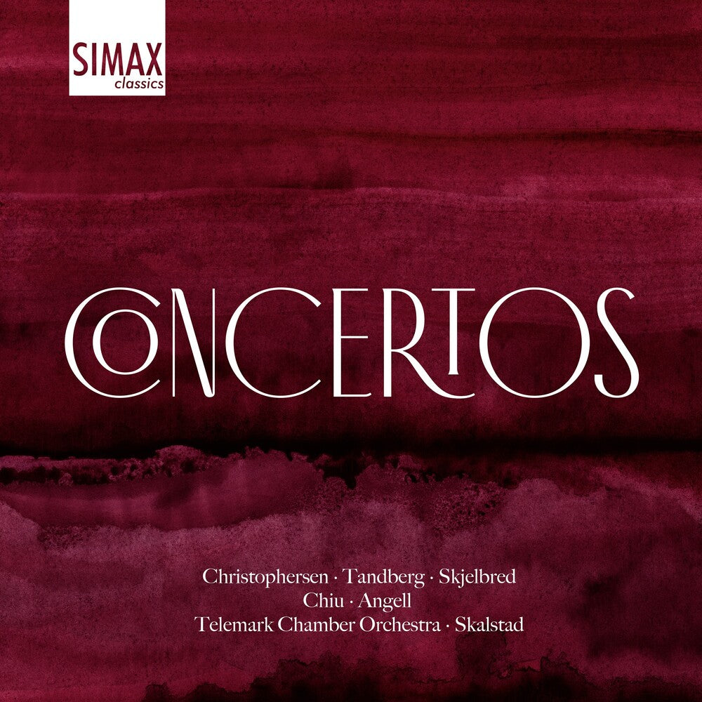 the album cover for Christophersen / Skjelbred / Telemark Chamber Orch - Christophersen & Skjelbred: Concertos