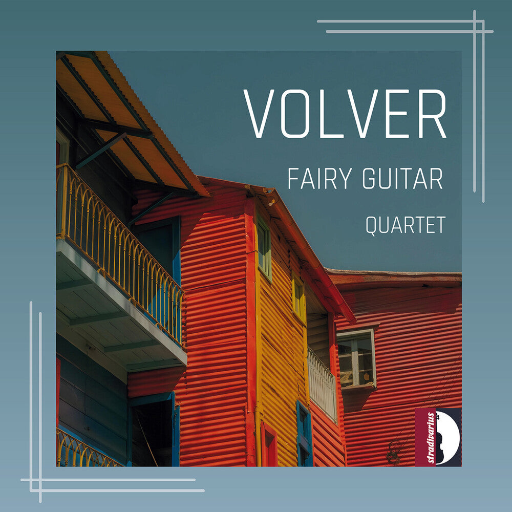 the album cover for Gardel / Leguizamon / Fairy Guitar Quartet - Volver
