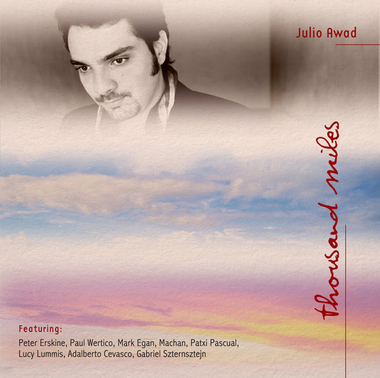 the album cover for Awad, Julio - Thousand Miles