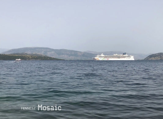 the album cover for Fennesz - Mosaic