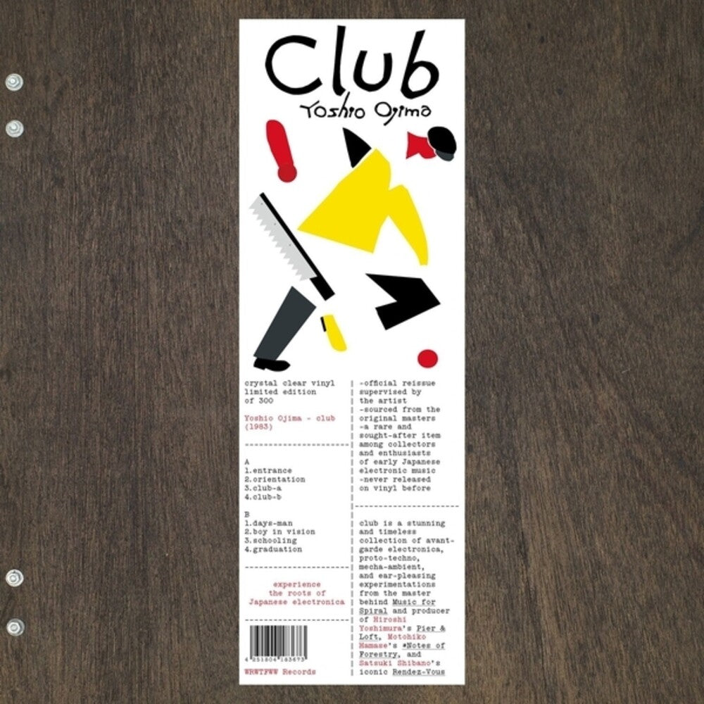 the album cover for Ojima, Yoshio - Club
