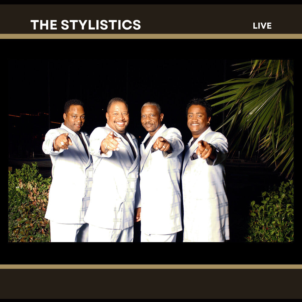 the album cover for Stylistics - The Stylistics - Live! (Mod)