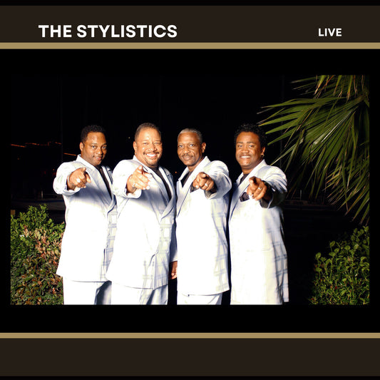 the album cover for Stylistics - The Stylistics - Live! (Mod)