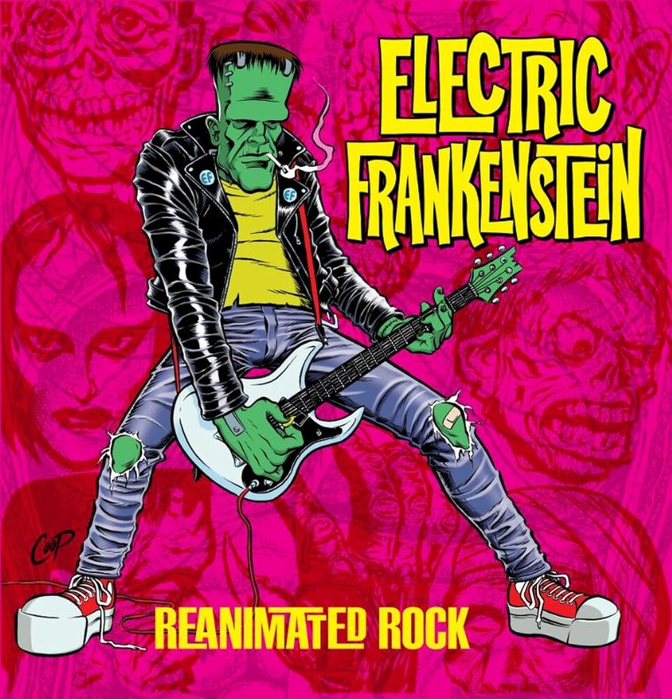 the album cover for Electric Frankenstein - Reanimated Rock (Can)