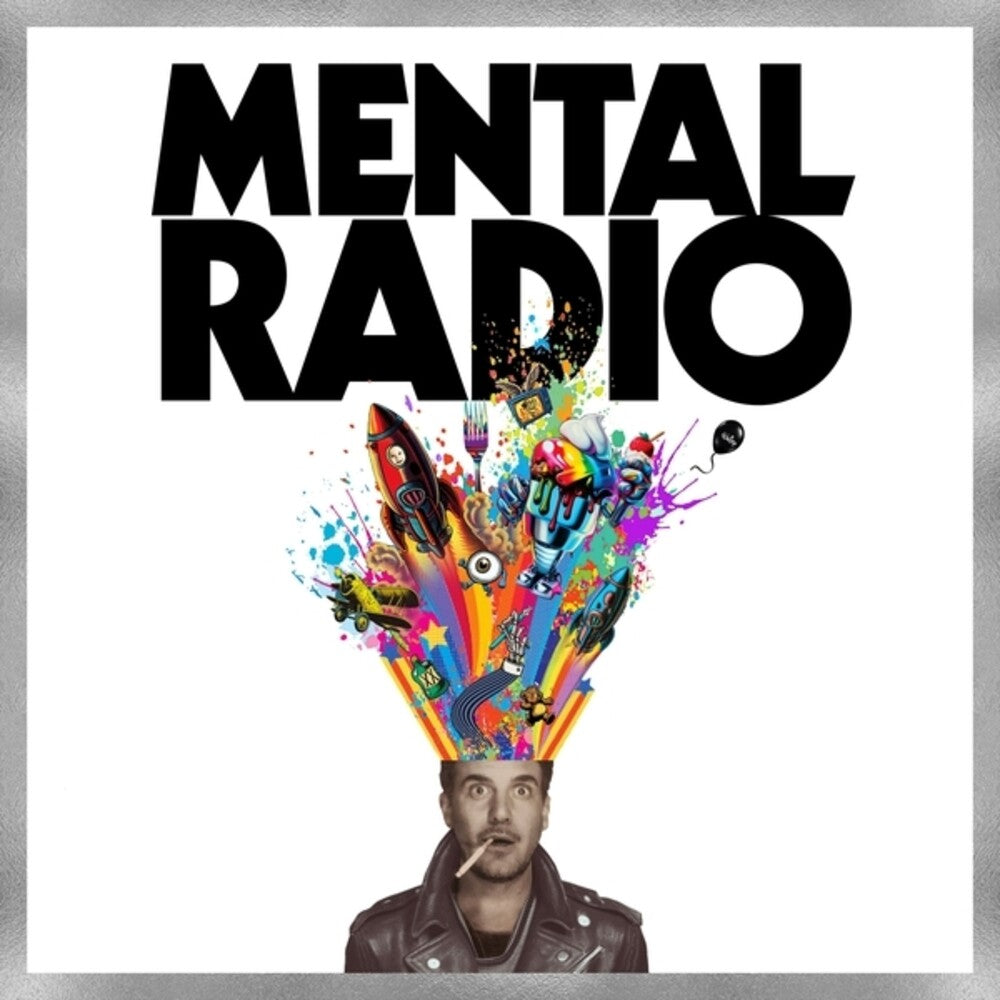 the album cover for WHITEY - Mental Radio (Aus)