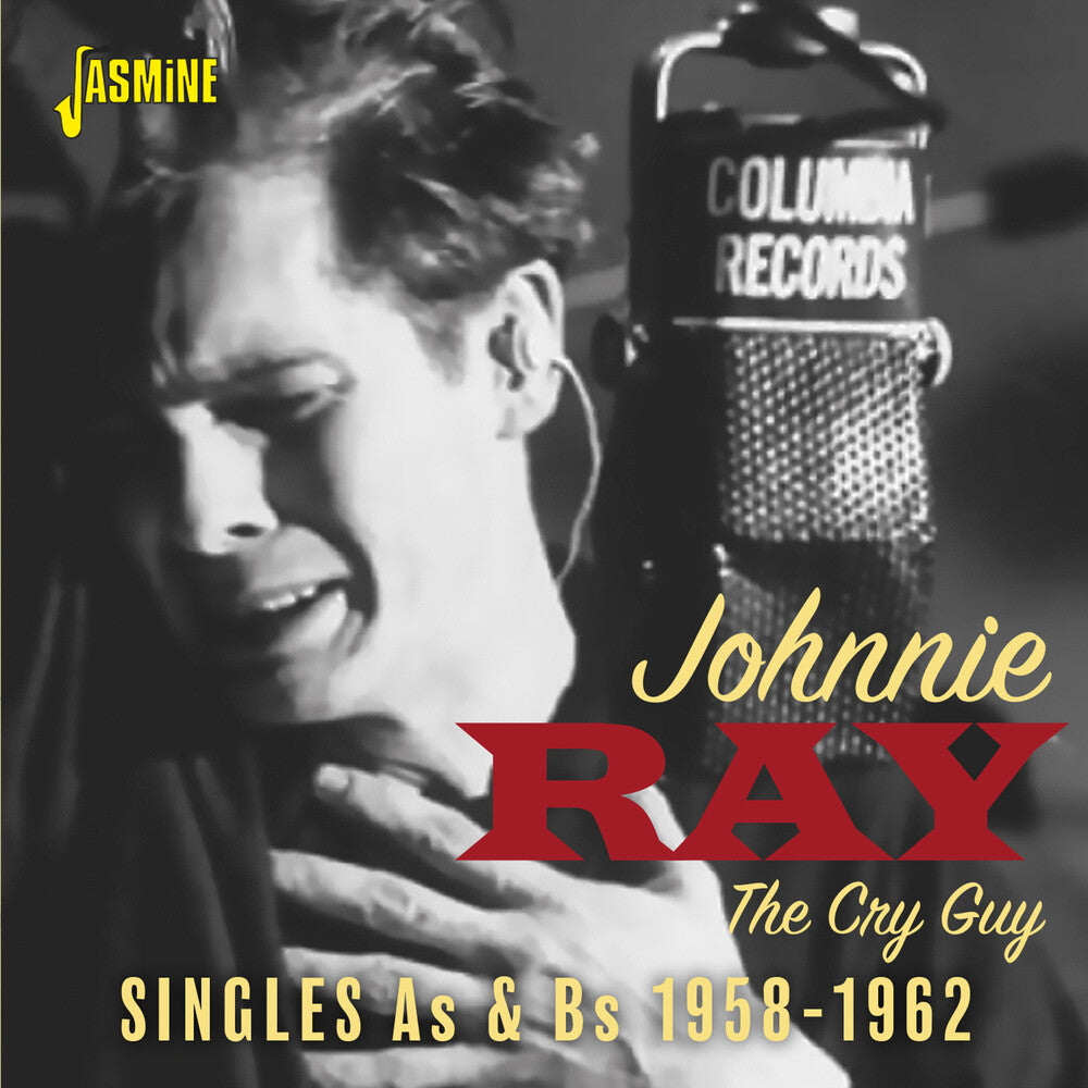 the album cover for Johnnie Ray - Cry Guy: The Singles As & Bs 1958-1962 (Uk)