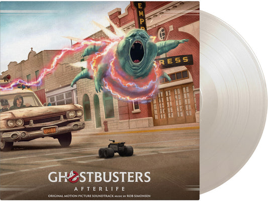 the album cover for Rob Simonsen  (Colv) (Ogv) (Wht) - Ghostbusters: Afterlife (Soundtrack) [Colored Vinyl] [180 Gram]