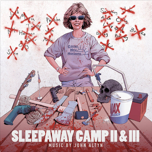 the album cover for John Altyn  (Ep) (Ltd) - Sleepaway Camp Ii & Iii (Ep) [Limited Edition]