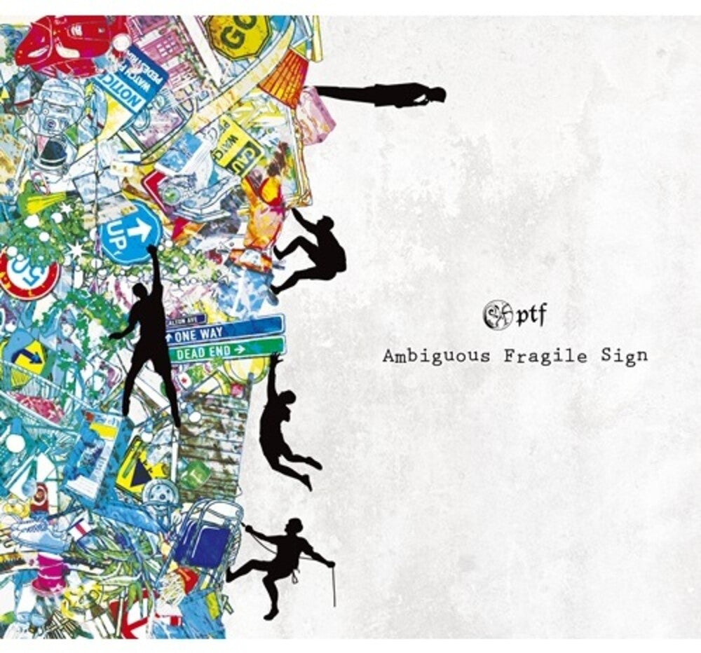 the album cover for PTF - Ambiguous Fragile Sign