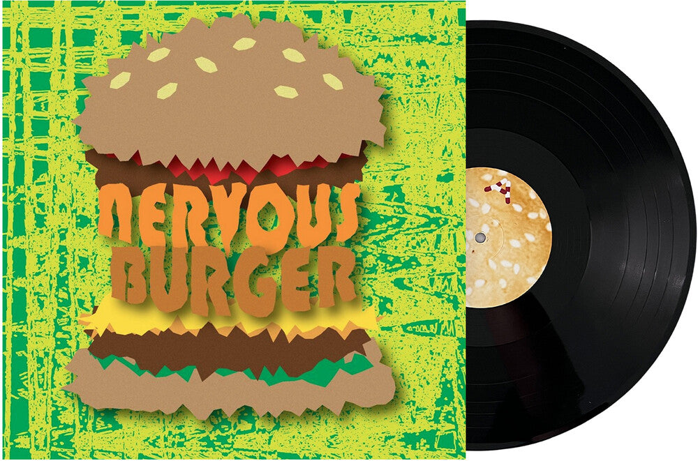 the album cover for Nervous Burger - Pain Thrillers