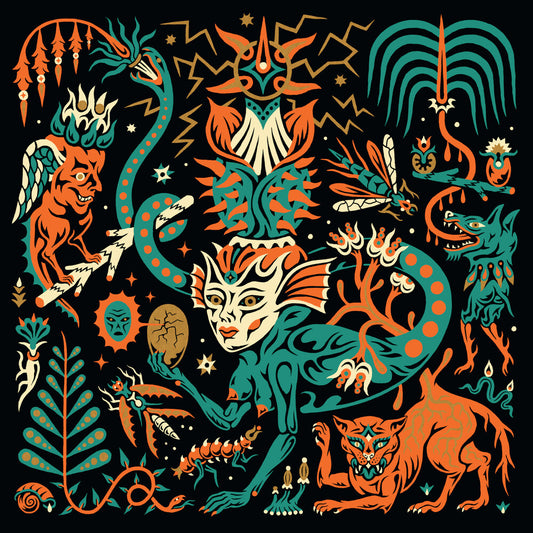 the album cover for FOUDRE! - Voltae (Chthulucene)