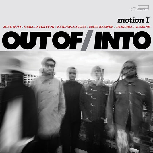 the album cover for Out Of / Into - Motion I