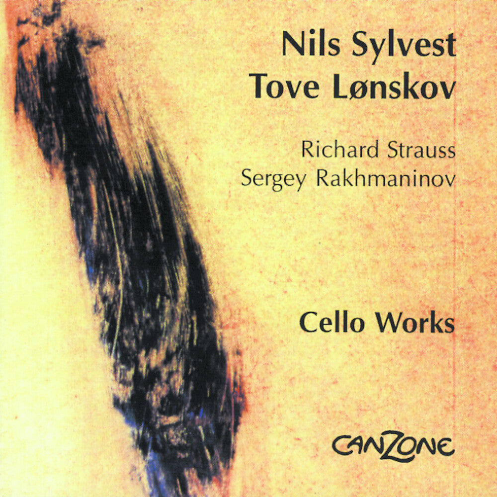 the album cover for R Strauss / Rachmaninoff / Sylvest / Lonskov - Cello Works