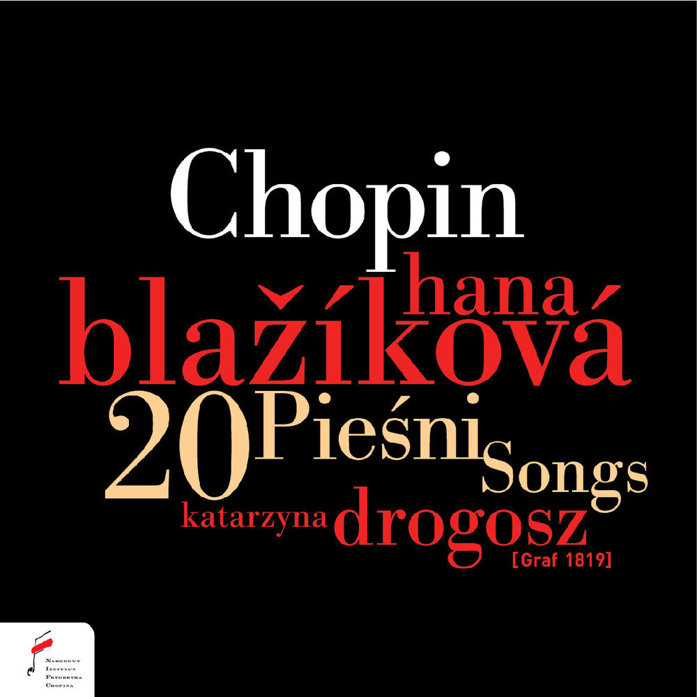 the album cover for Hana Blazikova - Chopin: 20 Piesni Songs