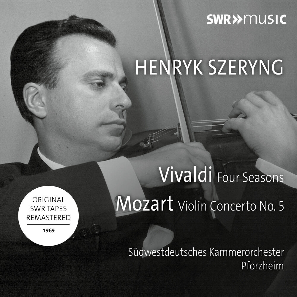 the album cover for Vivaldi / Mozart - Four Seasons / Violin Concerto [Remastered] (Ger)
