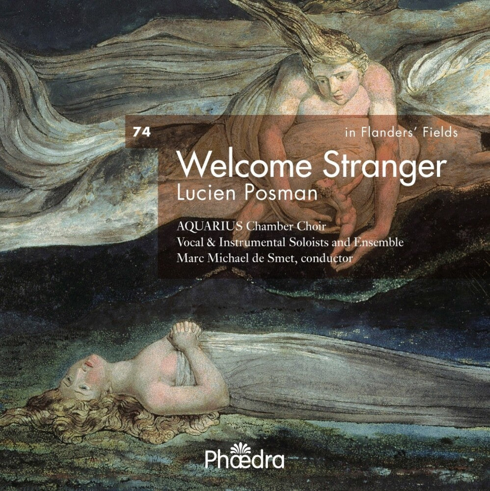 the album cover for L Posman - Welcome Stranger
