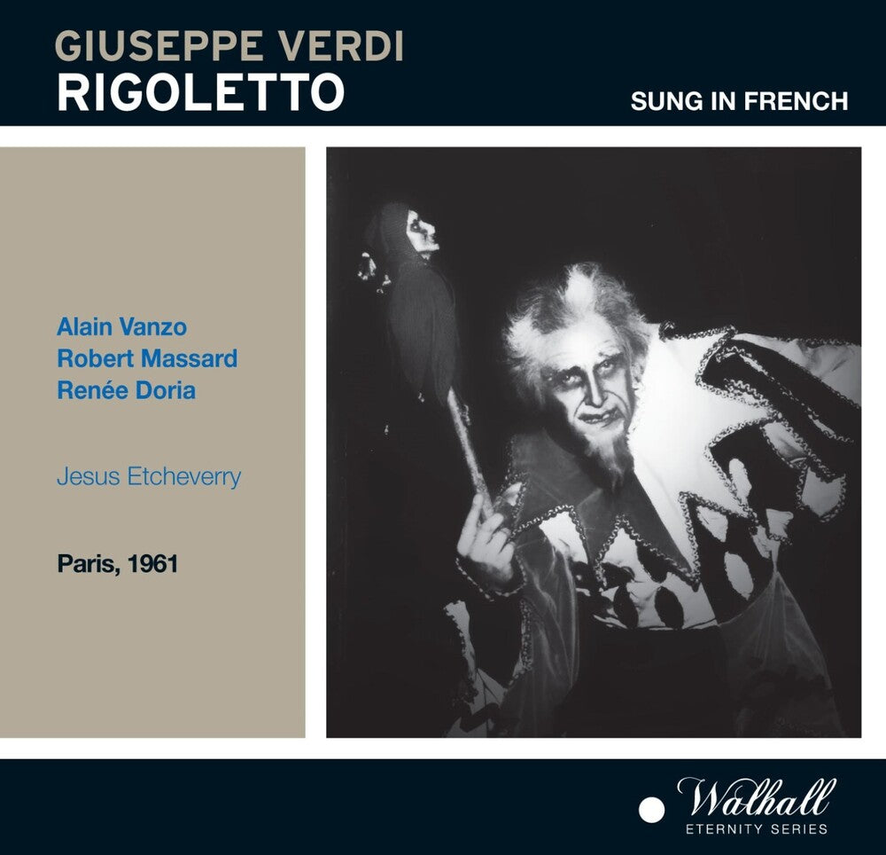 the album cover for G Verdi - Rigoletto