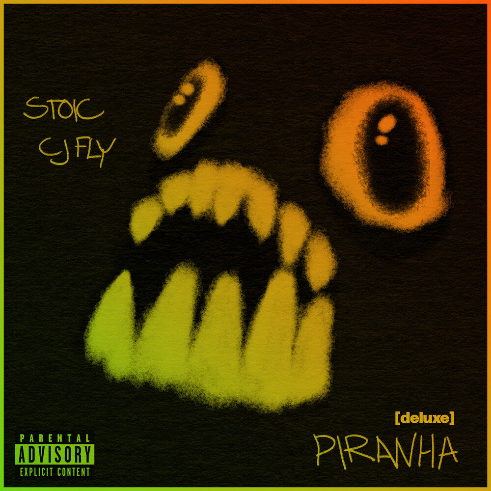 the album cover for Cj Fly & Stoic - Piranha