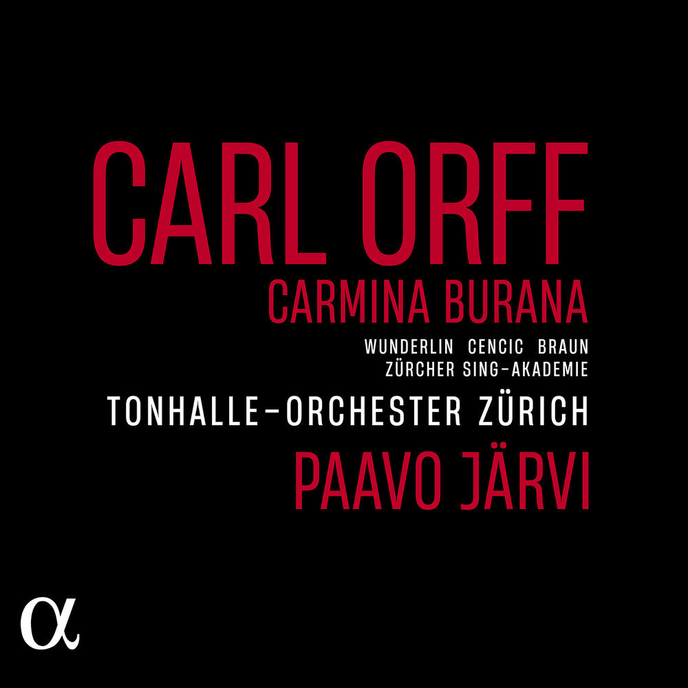 the album cover for Orff / Wunderlin / Braun - Carmina Burana