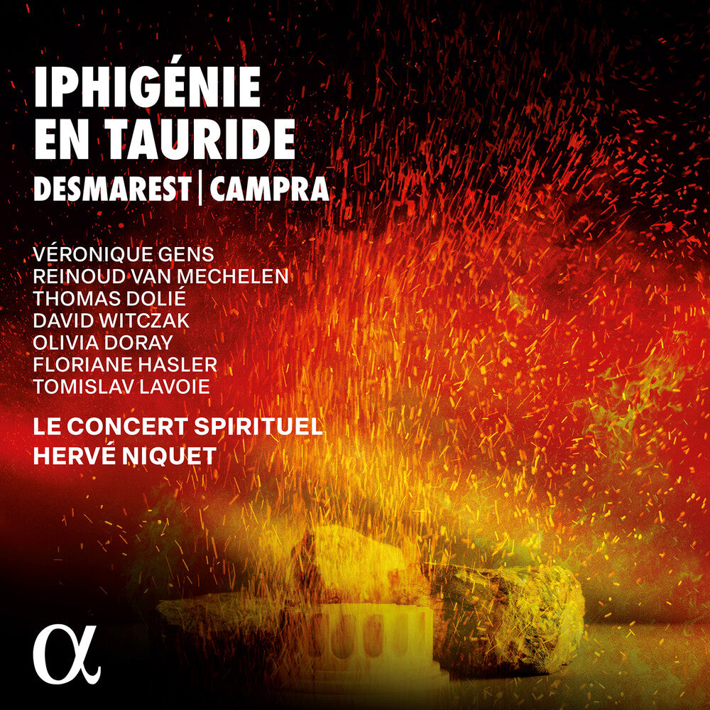 the album cover for Campra / Desmarest / Dolie / Hasler - Iphigenie En Tauride