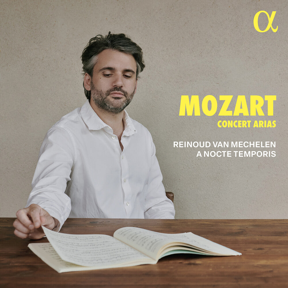 the album cover for Mozart / Van Mechelen / Nocte Temporis - Concert Arias